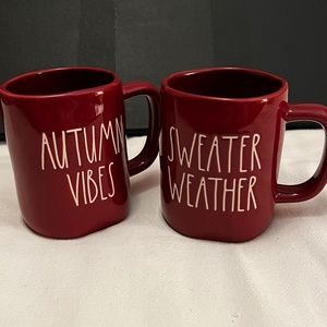 Rae Dunn ~ SWEATER WEATHER + AUTUMN VIBES 🍁 Mugs
